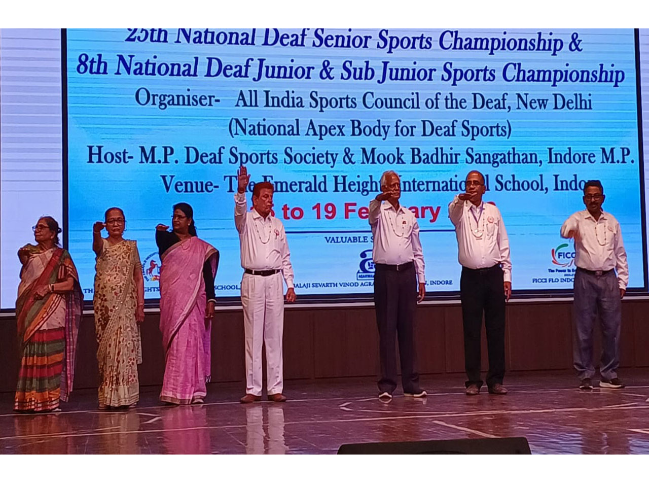 25th National Deaf Senior Sports Championship Indore, M.P