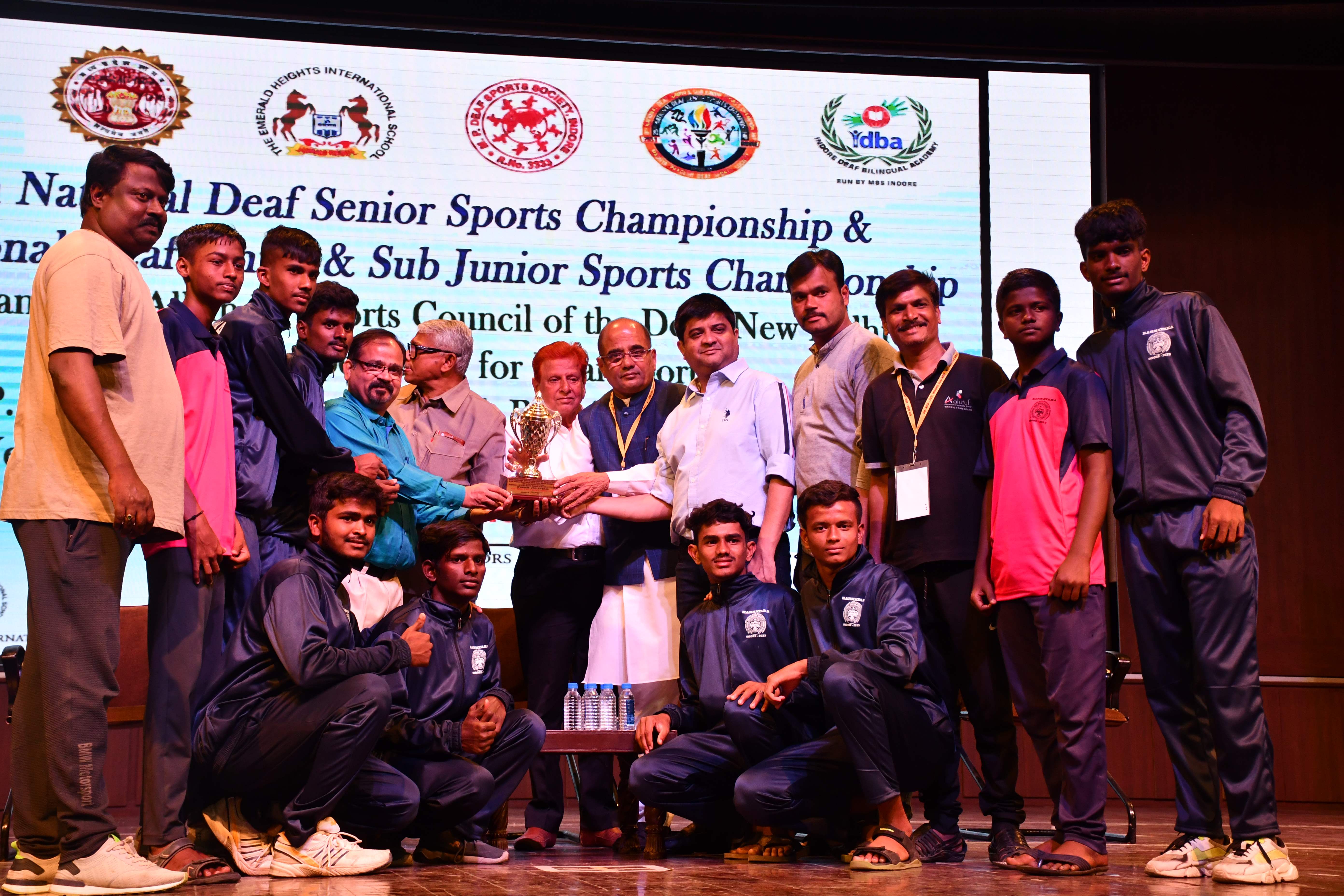 25th National Deaf Senior Sports Championship Indore, M.P